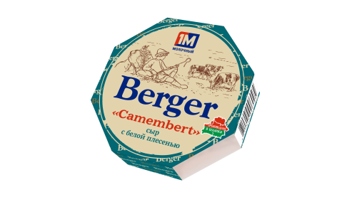 Сыр мягкий с белой плесенью "Camembert"